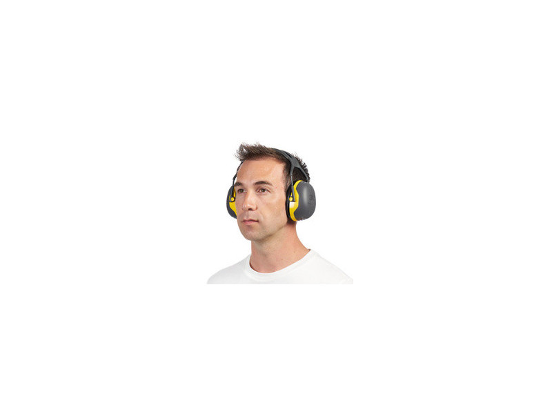 3M Peltor Casque antibruit confort X2A, noir/jaune