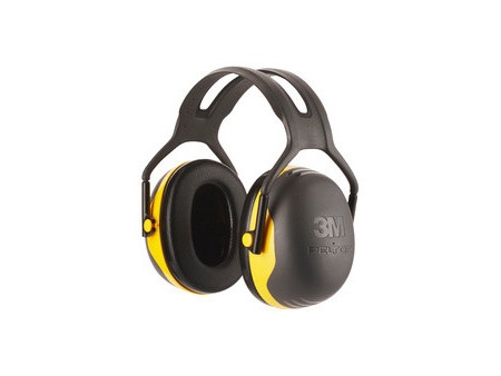 3M Peltor Casque antibruit confort X2A, noir/jaune