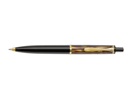 Pelikan Stylo à bille K 200, brun marbré