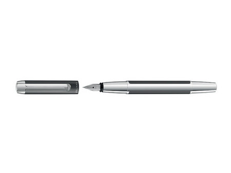 Pelikan Stylo plume 'PURA', taille de plume : F, argent