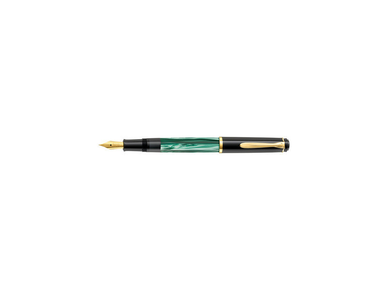 Pelikan Stylo plume M 200, vert marbré, taille de plume: F