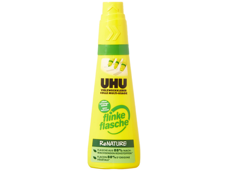 UHU colle multi-usage flinke flasche ReNature, 100 g