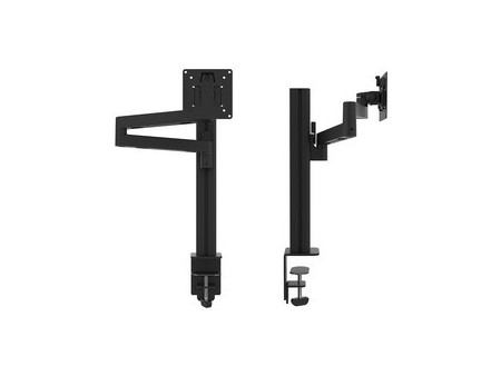 UNiLUX Bras support pour écran AXIO, pince, noir