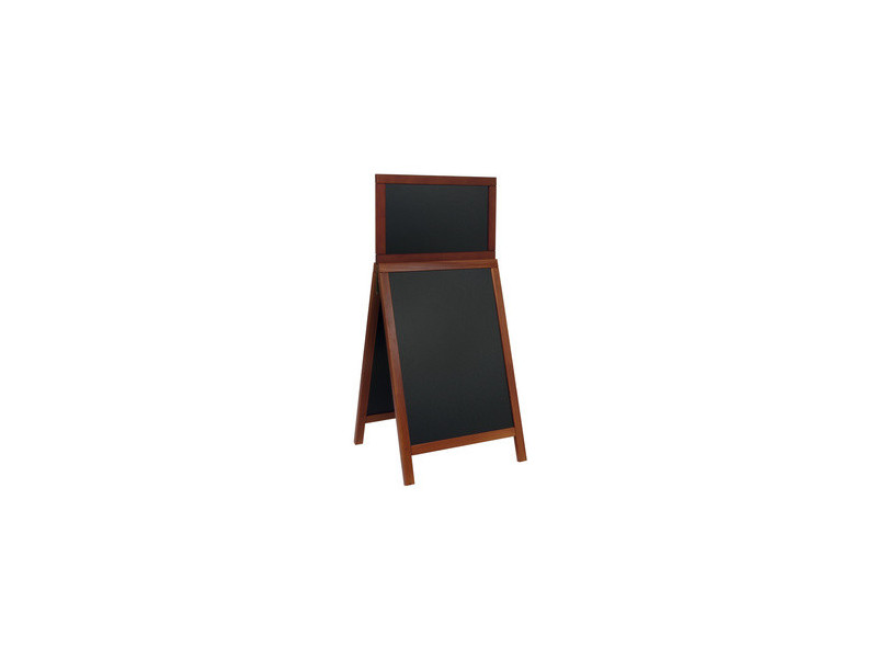 Securit Panneau trottoir DELUXE Top Board, couleur hêtre