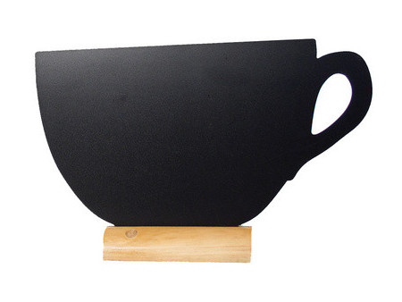 Securit Ardoise de table SILHOUETTE 'Tasse'