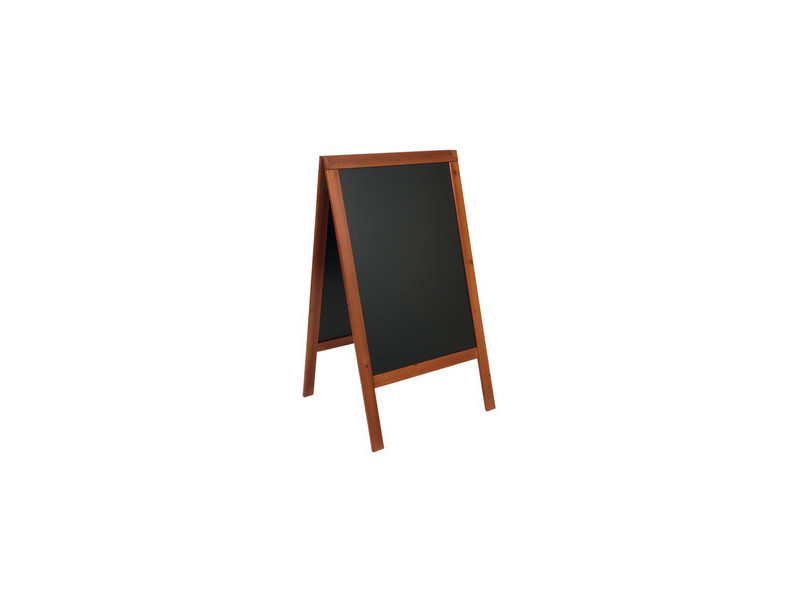 Securit Panneau trottoir WOODY, couleur acajou