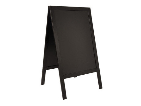 Securit Panneau trottoir WOODY, couleur acajou