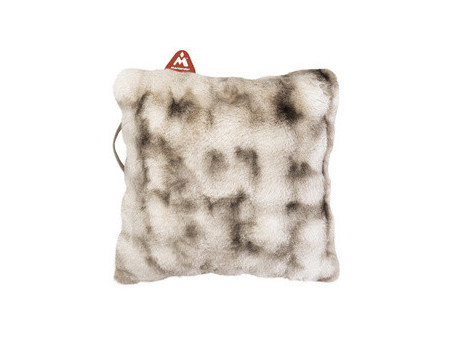 Montandor Coussin chauffant avec Heat Pad, peluche, gris
