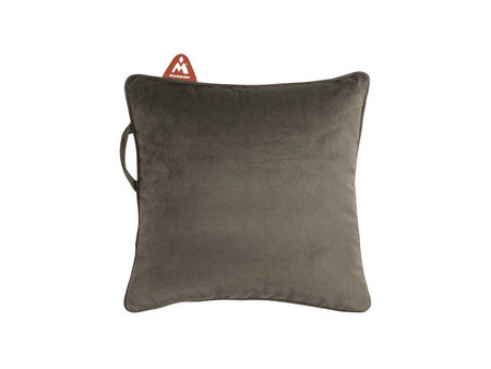 Montandor Coussin chauffant avec Heat Pad, velours, marron