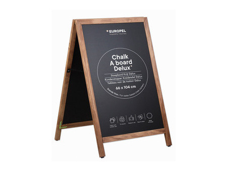 EUROPEL Panneau trottoir DELUXE, 660 x 1.040 mm, noir
