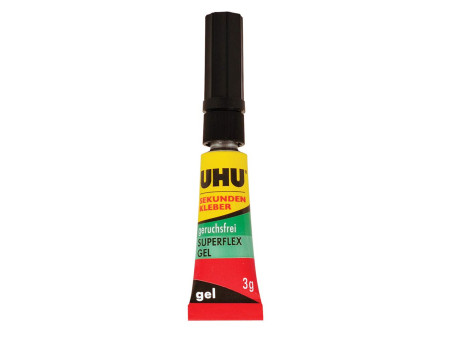 UHU colle instantanée FLEX GEL, tube de 3 g