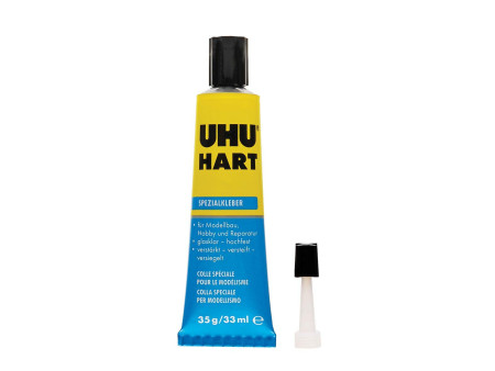UHU colle spéciale hart, contient du solvant, tube de 35 g