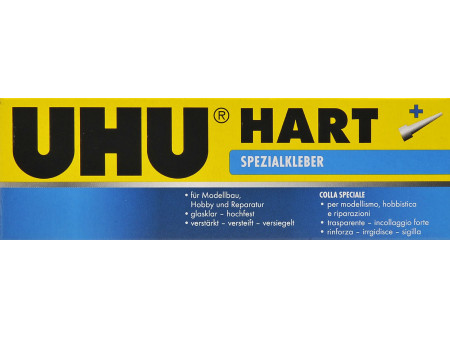 UHU colle spéciale hart, contient du solvant, tube de 35 g