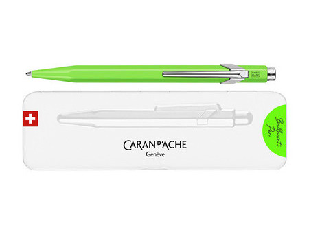 CARAN D'ACHE Stylo à bille 849 POPLINE FLUO, rose