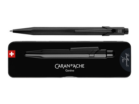 CARAN D'ACHE Stylo à bille 849 BLACK CODE, noir