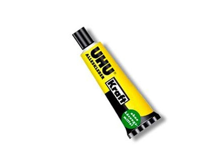 UHU Colle forte universelle transparente, avec solvant, 125g