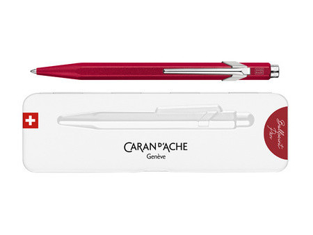 CARAN D'ACHE Stylo à bille 849 Colormat-X, violet