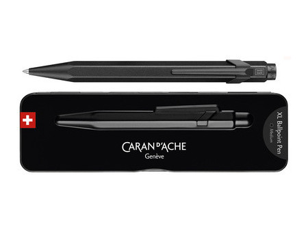 CARAN D'ACHE Stylo à bille 849 XL BLACK CODE, noir