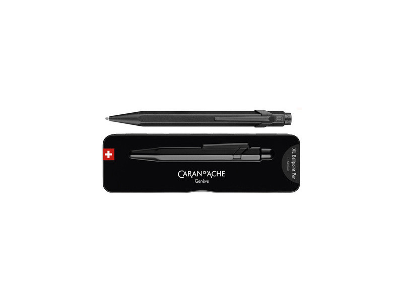 CARAN D'ACHE Stylo à bille 849 XL BLACK CODE, noir