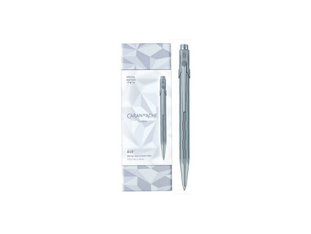 CARAN D'ACHE Stylo à bille 849 ALPINE FROST, blanc