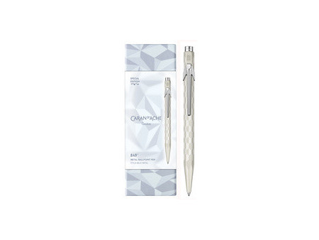 CARAN D'ACHE Stylo à bille 849 ALPINE FROST, blanc