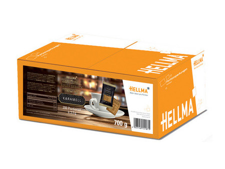 HELLMA Biscuit élégant au caramel, emballage unitaire, dans