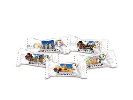 HELLMA Boîte Italian Selection, contenu: 200 pièces, carton