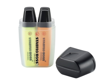 STABILO Surligneur BOSS ORIGINAL, boîte BIG BOSS de 4