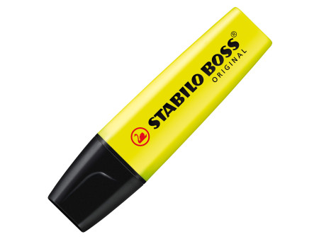 STABILO Surligneur BOSS ORIGINAL, boîte BIG BOSS de 4