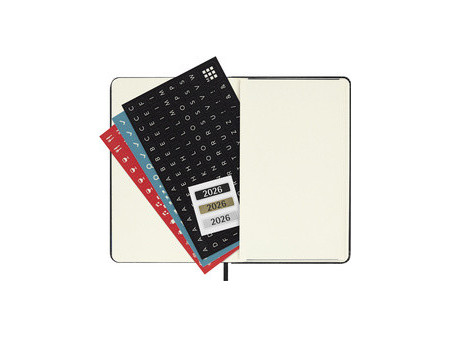 MOLESKINE Agenda de poche 2026, journalier, P/A6, bleu