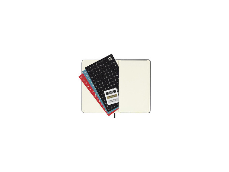 MOLESKINE Agenda de poche 2026, journalier, P/A6, bleu