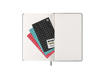 MOLESKINE Agenda 2026, journalier, L/A5, rigide, bleu