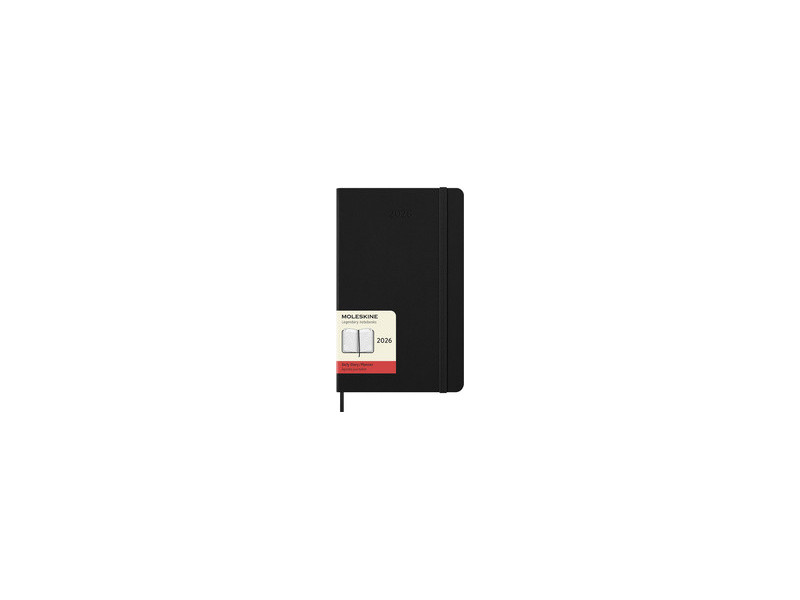 MOLESKINE Agenda 2026, journalier, L/A5, rigide, rouge