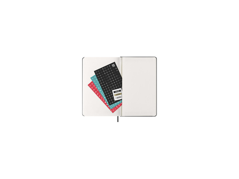 MOLESKINE Agenda 2026, semainier, L/A5, rigide, rouge