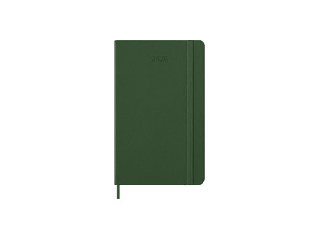MOLESKINE Agenda 2026, semainier, L/A5, rigide, vert