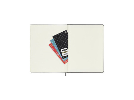 MOLESKINE Agenda Pro 2026, L/A5, couverture rigide, noir