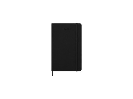 MOLESKINE Agenda Pro 2026, L/A5, couverture rigide, noir