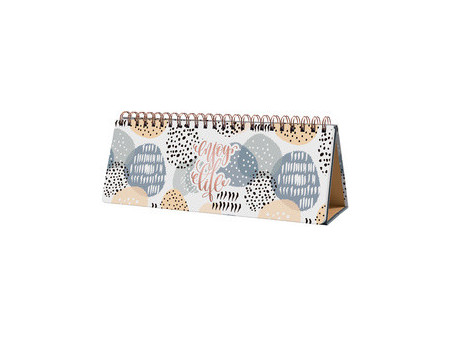 sigel Calendrier de table Jolie 'Apricot Inspiration'