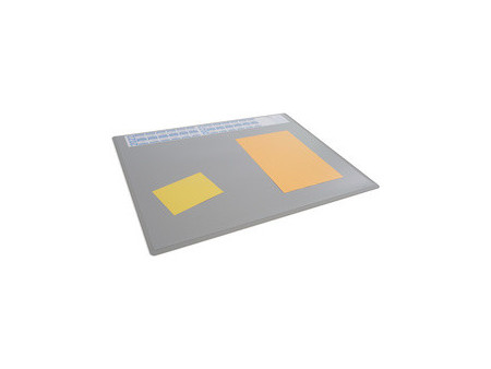 DURABLE Sous-main avec calendrier, PP, bleu foncé