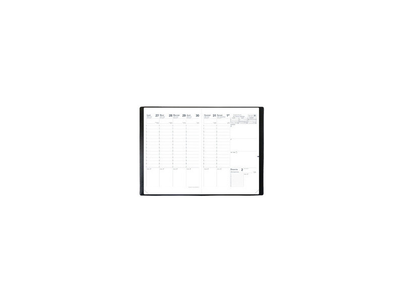 QUO VADIS Agenda 'Planning SD rep', 2026/2027, 16 mois, noir