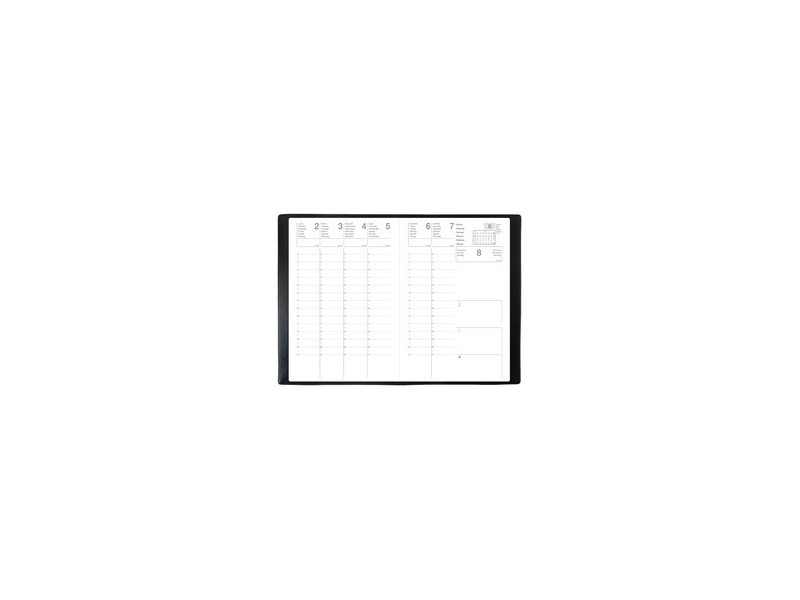 QUO VADIS EXDI Agenda scolaire CALLIOPE ML, 2026/2027, noir