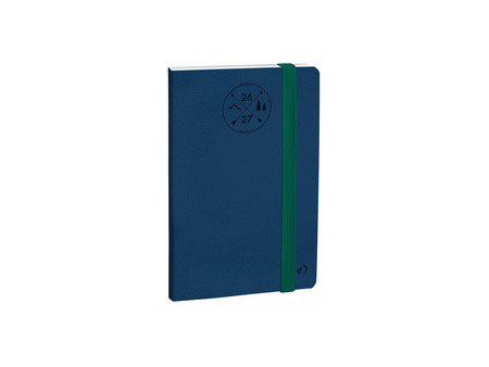 QUO VADIS Agenda Président SD 2026/2027, 16 mois, bleu denim