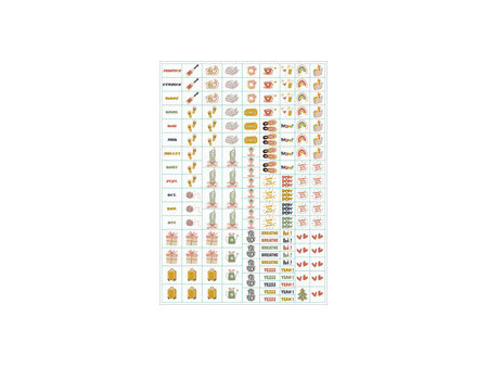 QUO VADIS Agenda perpétuel Eterny, 150 x 210 mm, Fleurs