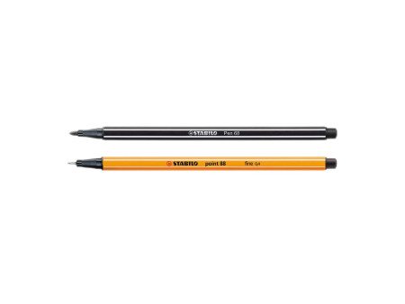 STABILO Stylo feutre Pen 68, largeur de tracé: 1,0 mm, noir