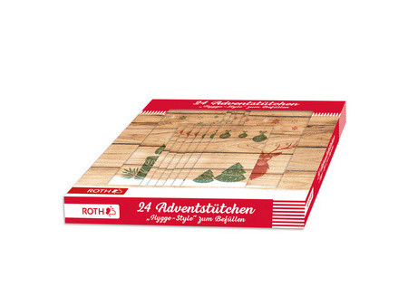 ROTH Calendrier de l'Avent 24 sachets 'Hygge-Style'