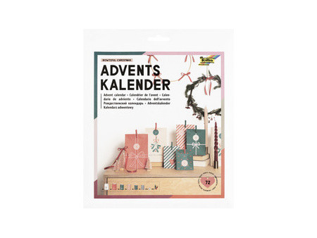 folia Calendrier de l'Avent BOWTIFUL CHRISTMAS, 72 pièces
