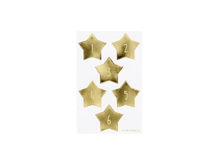 folia Stickers pour calendrier de l'Avent 'JOLLY MIX'