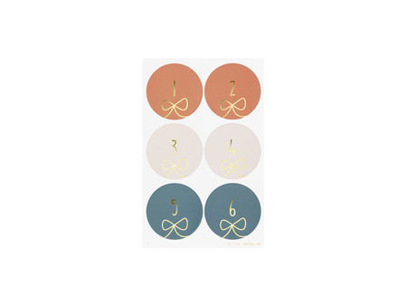 folia Stickers pour calendrier de l'Avent 'JOLLY MIX'
