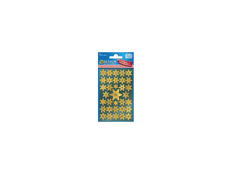 AVERY Zweckform ZDesign Stickers calendrier de l'Avent