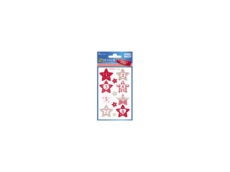 Avery Zweckform ZDesign Stickers calendrier de l'Avent